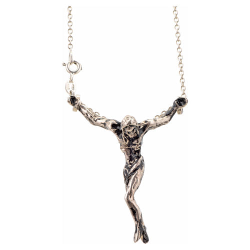 Pendant crucifix, Body of Christ with chain 1
