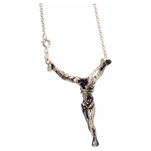 Pendant crucifix, Body of Christ with chain 2