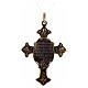 Croce di San Francesco con benedizione argento 925 s2