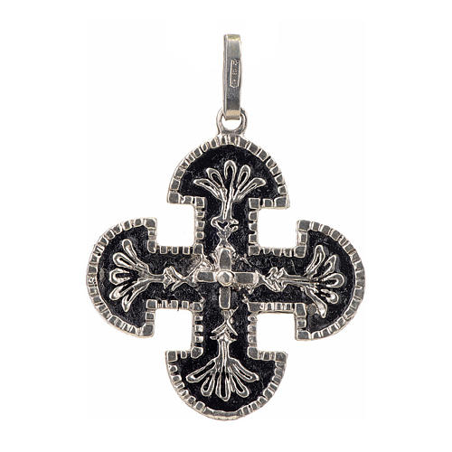 Croix romane grecque en argent 925 1