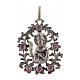 Pendentif Sainte Barbe argent 925 s1