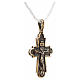 Croce slava in argento 925 s2