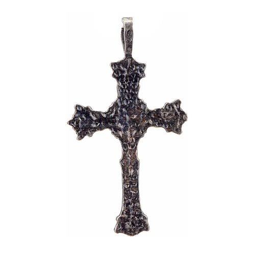 Croix trilobée en argent 925 2