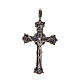 Pendant cross 1700 style in sterling silver s1