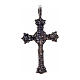 Pendant cross 1700 style in sterling silver s2