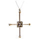 Croce di San Geminiano 7,2x6,6 cm argento 925 s4