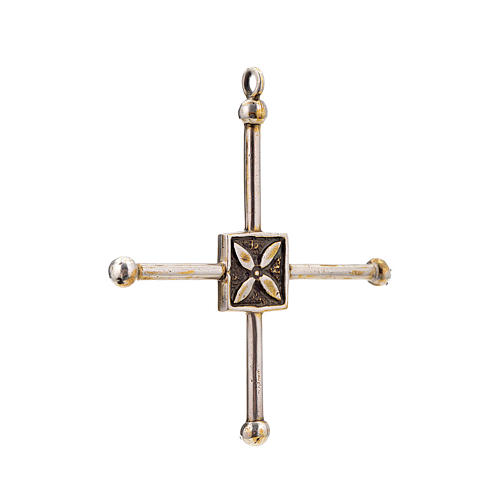 Cruz de São Geminiano 7,2x6,6 cm prata 925 2