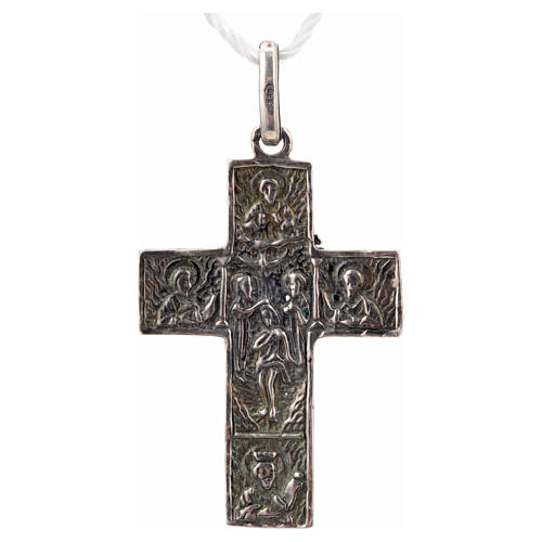 Slawisches Kreuz Silber 925, mit Silber-Finish 4