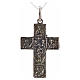 Croce slava in argento 925 finitura argentata s4