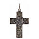 Croce slava in argento 925 finitura argentata s2