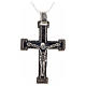 Pendant classic cross in sterling silver, silver finish s1