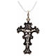 Pendentif argent 925 crucifix style baroque s1