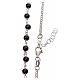 Silver necklace with Tau cross and freshwater pearls, MATER jewe s3