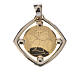 Raphael's cherub pendant in 18k bi-coloured gold 1,09 grams s1
