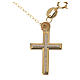 Necklace and cross pendant in 18k gold 1,74 grams s1