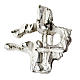 Silver cross pendant, sterling silver s1