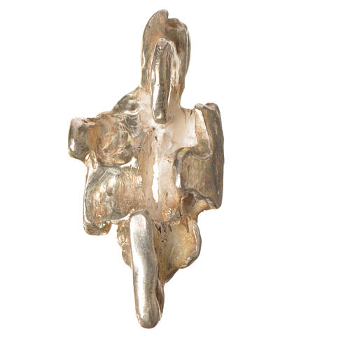 Geometrisches Kreuz aus Silber 925 4