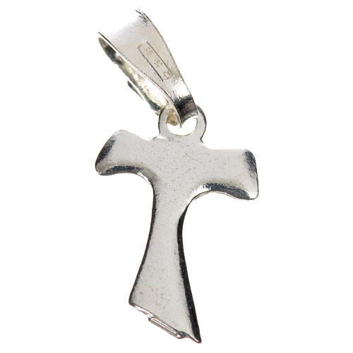Pendant Tau cross in 925 silver 1,5x1cm 1