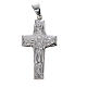 Croce Papa Francesco buon pastore argento 925 s1
