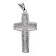 Croce Papa Francesco buon pastore argento 925 s2