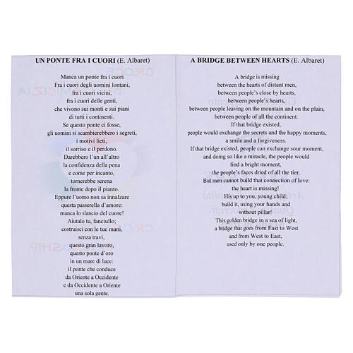 Friendship cross 925 silver and natural silver 3