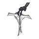 Croix de l'Amitié argent 925 avec caoutchouc s2