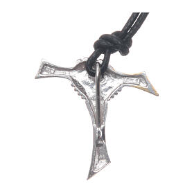 Friendship cross 925 silver and natural silver