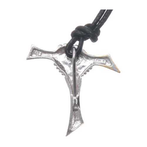 Friendship cross 925 silver and natural silver 2