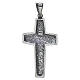 Croce Papa Francesco 4x2 cm argento 925 s2