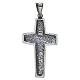 Krzyż Papież Franciszek 4x2 cm srebro 925 s5