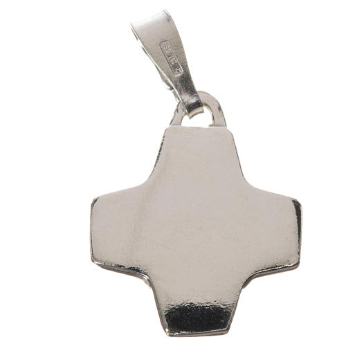 Pendant with silver cross in 925 silver 1