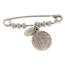 Pendenti, croci, spille, catenelle: Spilla da balia AMEN Miracolosa Argento 925