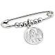 Spilla da balia AMEN Sacro Cuore Argento 925 s1