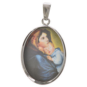 Medaglia ovale arg. 27 mm Ferruzzi