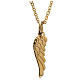 Collier pendentif aile d'ange or 750/00 1,41 gr s1