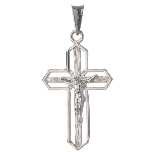 Crucifix pendant in 925 silver 1