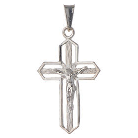 Crucifix pendant in 925 silver