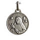 Medaille Heilige Rita Silber 925 s1