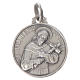 Medal of Saint Francis 925 Silver s1