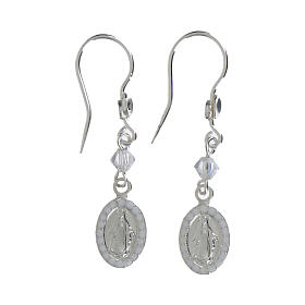 Orecchini Argento 925 miracolosa bianco