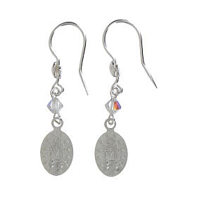 Orecchini Argento 925 miracolosa bianco