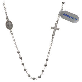 Necklace in 925 silver with Miraculous Medal 3mm