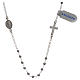 Necklace in 925 silver with Miraculous Medal 3mm s1