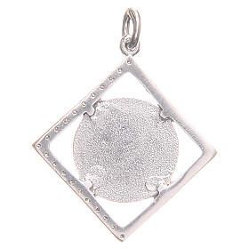 Ciondolo argento 925 Croce San Benedetto 1,6x1,6 cm