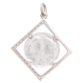 Pendant charm in 925 silver with Pax symbol 1.7x1.7cm