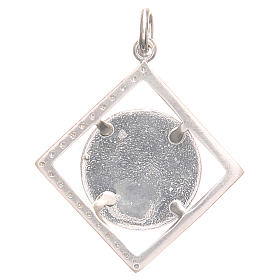 Pendant charm in 925 silver with Raphael's angel 1.7x1.7cm