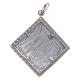 Pendant charm in 925 silver with God's Lamb 1.7x1.7cm s2