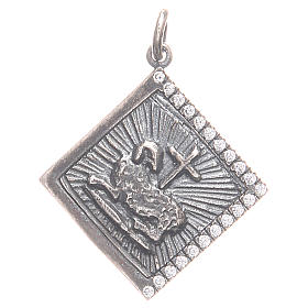 Colgante plata 925 Agnus Dei 1,7 cm x 1,7 cm