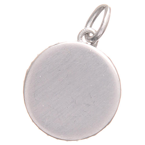 Medaille, Messing, Kreuz des heiligen Benedikt, 1,7 cm 2