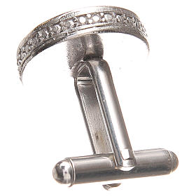 Cufflinks for men Silver 800, PAX symbol 1,7cm